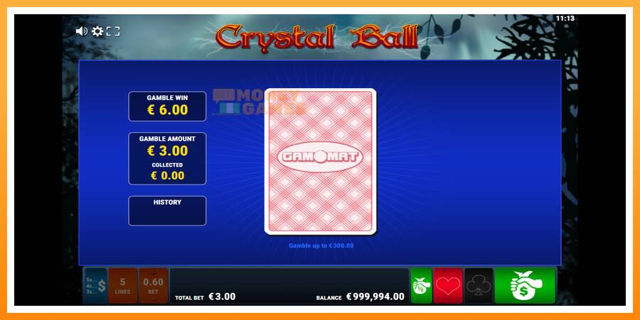 ลองสัมผัสเครื่องดูครับ Crystal Ball, รูปภาพ 3: เล่นเพื่อเงิน