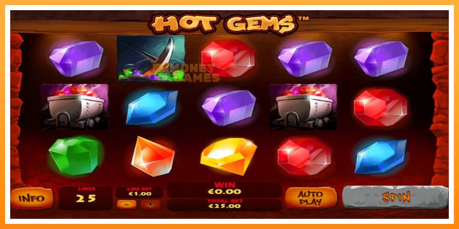 ลองสัมผัสเครื่องดูครับ Hot Gems, รูปภาพ 1: เล่นเพื่อเงิน