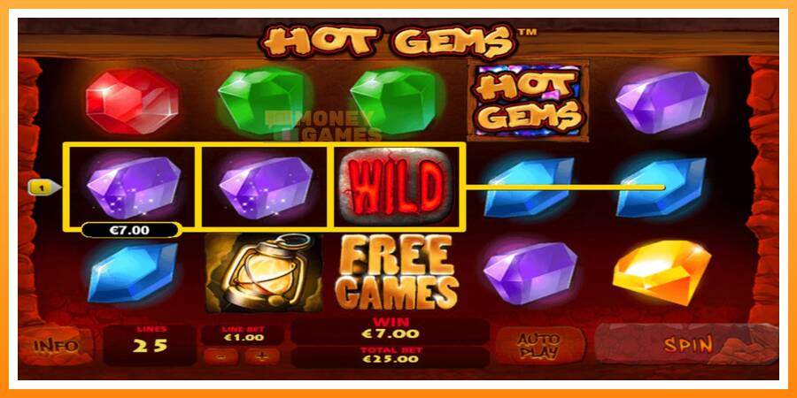 ลองสัมผัสเครื่องดูครับ Hot Gems, รูปภาพ 2: เล่นเพื่อเงิน