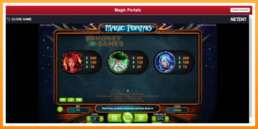 ลองสัมผัสเครื่องดูครับ Magic Portals, รูปภาพ 6: เล่นเพื่อเงิน