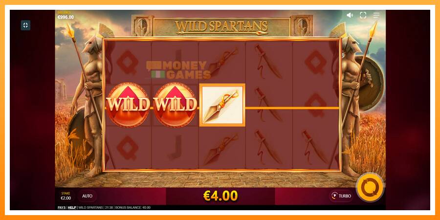 ลองสัมผัสเครื่องดูครับ Wild Spartans, รูปภาพ 5: เล่นเพื่อเงิน