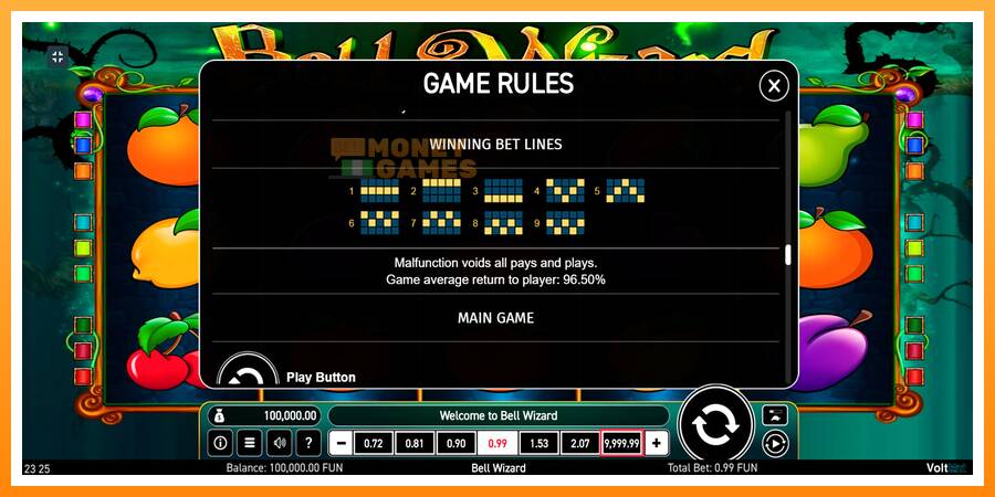 ลองสัมผัสเครื่องดูครับ Bell Wizard, รูปภาพ 4: เล่นเพื่อเงิน