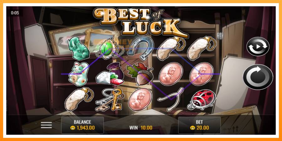 ลองสัมผัสเครื่องดูครับ Best of Luck, รูปภาพ 2: เล่นเพื่อเงิน