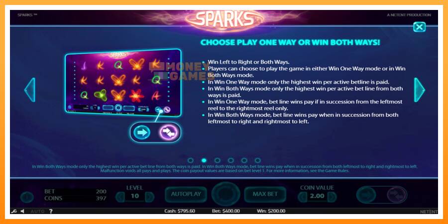 ลองสัมผัสเครื่องดูครับ Sparks, รูปภาพ 5: เล่นเพื่อเงิน