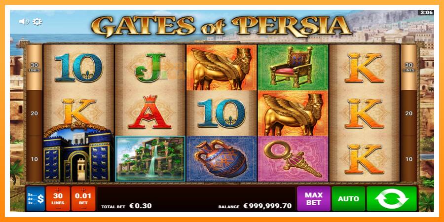 ลองสัมผัสเครื่องดูครับ Gates of Persia, รูปภาพ 1: เล่นเพื่อเงิน