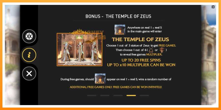 ลองสัมผัสเครื่องดูครับ Zeus King of Gods, รูปภาพ 6: เล่นเพื่อเงิน