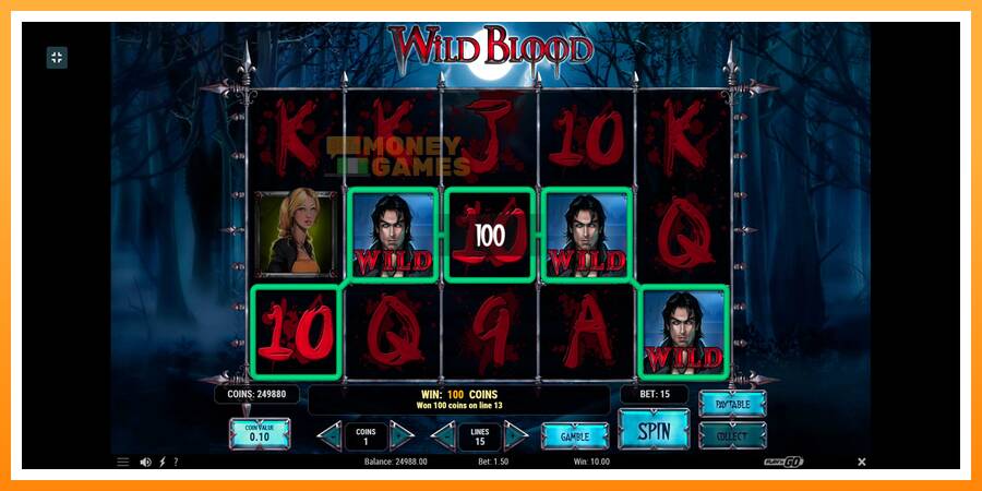 ลองสัมผัสเครื่องดูครับ Wild Blood, รูปภาพ 2: เล่นเพื่อเงิน