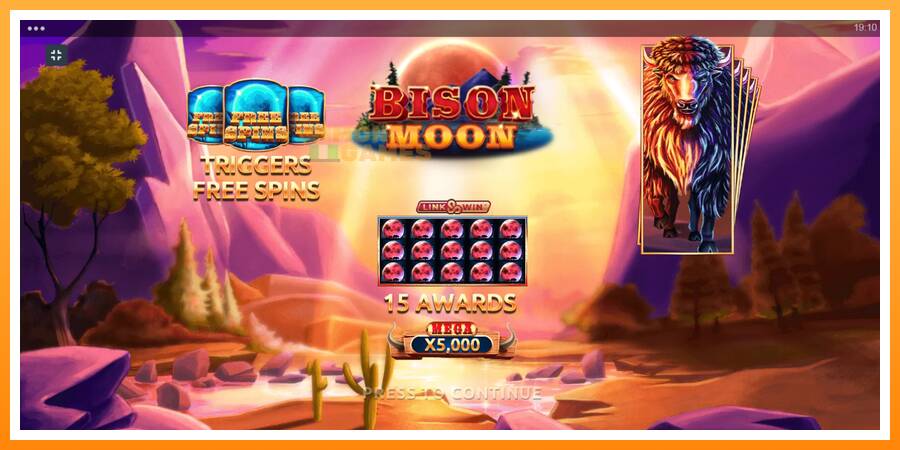 ลองสัมผัสเครื่องดูครับ Bison Moon Megaways, รูปภาพ 1: เล่นเพื่อเงิน