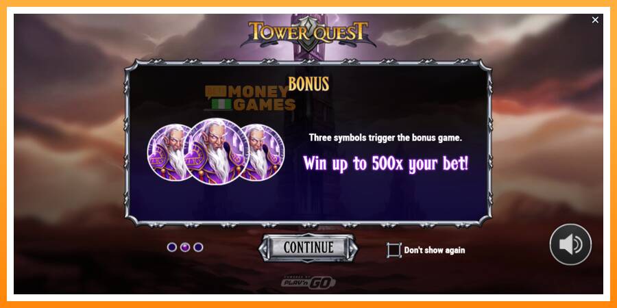 ลองสัมผัสเครื่องดูครับ Tower Quest, รูปภาพ 1: เล่นเพื่อเงิน