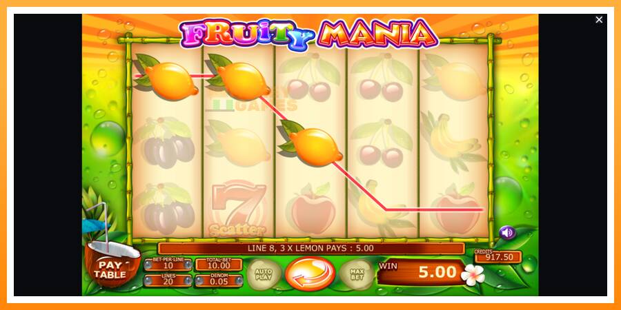 ลองสัมผัสเครื่องดูครับ Fruity Mania, รูปภาพ 3: เล่นเพื่อเงิน