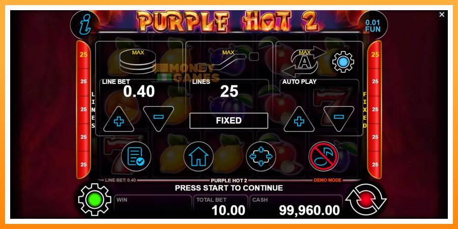 ลองสัมผัสเครื่องดูครับ Purple Hot 2, รูปภาพ 7: เล่นเพื่อเงิน