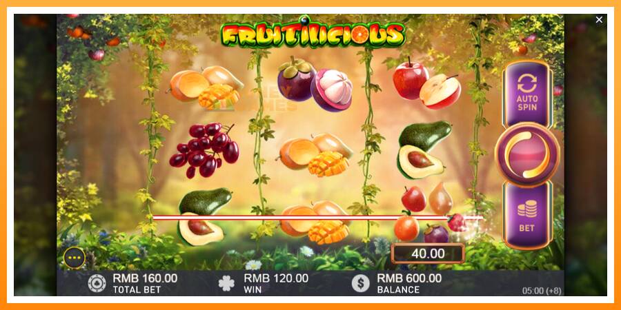 ลองสัมผัสเครื่องดูครับ Fruitilicious, รูปภาพ 4: เล่นเพื่อเงิน