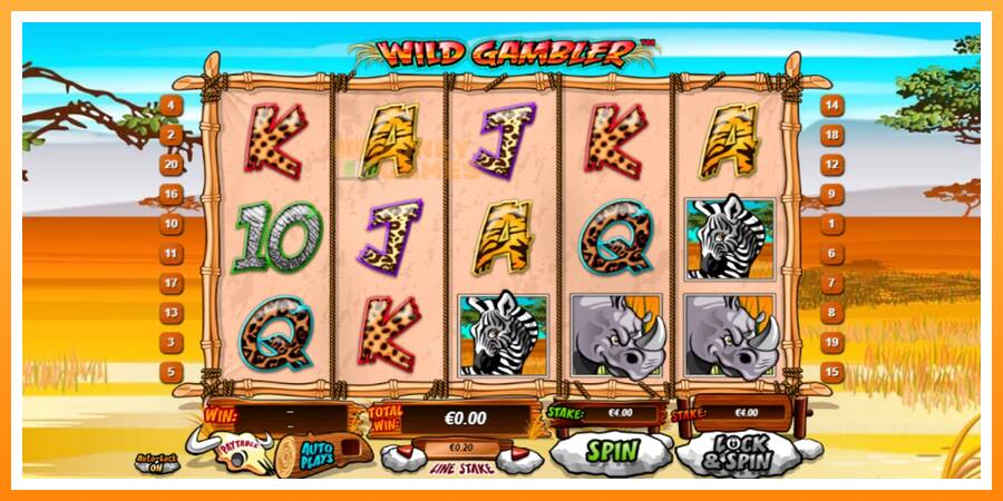 ลองสัมผัสเครื่องดูครับ Wild Gambler, รูปภาพ 1: เล่นเพื่อเงิน