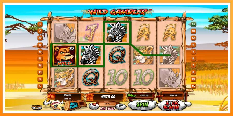 ลองสัมผัสเครื่องดูครับ Wild Gambler, รูปภาพ 2: เล่นเพื่อเงิน