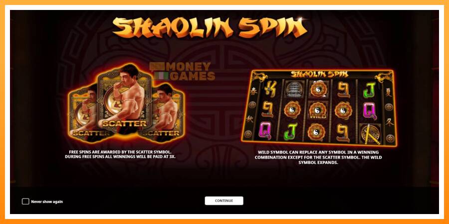 ลองสัมผัสเครื่องดูครับ Shaolin Spin, รูปภาพ 1: เล่นเพื่อเงิน