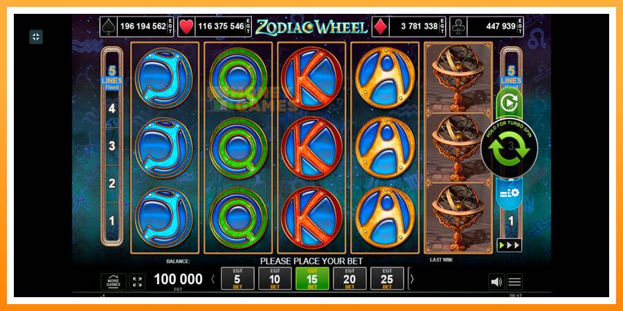 ลองสัมผัสเครื่องดูครับ Zodiac Wheel, รูปภาพ 1: เล่นเพื่อเงิน