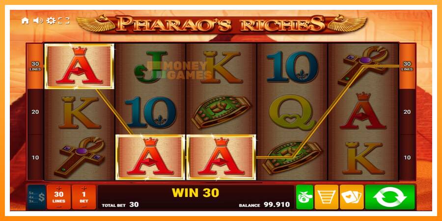 ลองสัมผัสเครื่องดูครับ Pharaos Riches, รูปภาพ 2: เล่นเพื่อเงิน