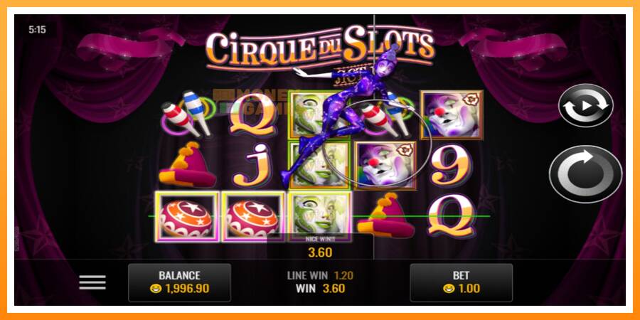 ลองสัมผัสเครื่องดูครับ Cirque du Slots, รูปภาพ 2: เล่นเพื่อเงิน