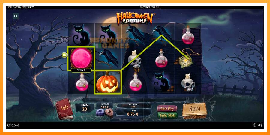 ลองสัมผัสเครื่องดูครับ Halloween Fortune, รูปภาพ 4: เล่นเพื่อเงิน