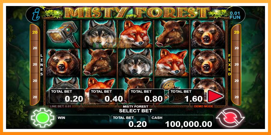 ลองสัมผัสเครื่องดูครับ Misty Forest, รูปภาพ 1: เล่นเพื่อเงิน