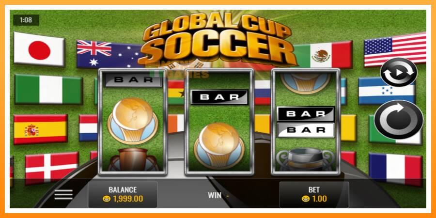 ลองสัมผัสเครื่องดูครับ Global Cup Soccer, รูปภาพ 1: เล่นเพื่อเงิน