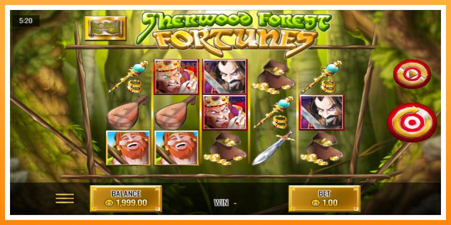 ลองสัมผัสเครื่องดูครับ Sherwood Forest Fortunes, รูปภาพ 1: เล่นเพื่อเงิน