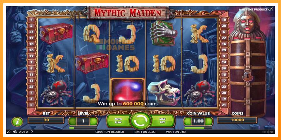 ลองสัมผัสเครื่องดูครับ Mythic Maiden, รูปภาพ 1: เล่นเพื่อเงิน