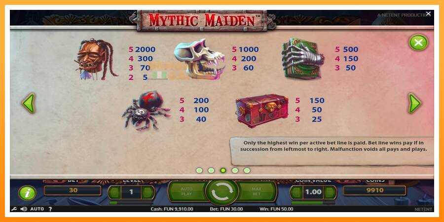 ลองสัมผัสเครื่องดูครับ Mythic Maiden, รูปภาพ 6: เล่นเพื่อเงิน