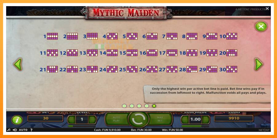 ลองสัมผัสเครื่องดูครับ Mythic Maiden, รูปภาพ 7: เล่นเพื่อเงิน