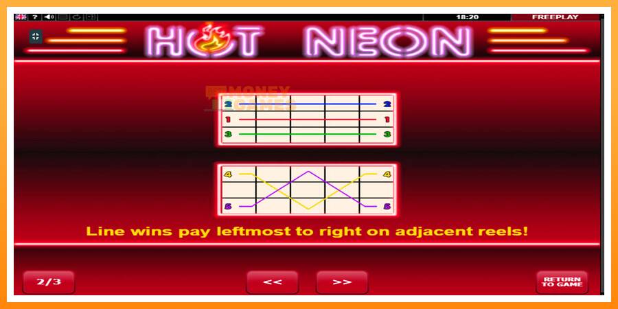 ลองสัมผัสเครื่องดูครับ Hot Neon, รูปภาพ 6: เล่นเพื่อเงิน