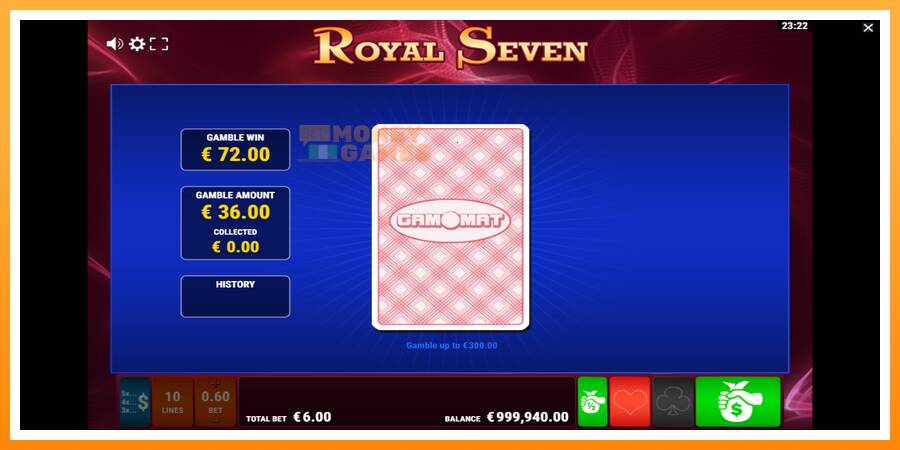 ลองสัมผัสเครื่องดูครับ Royal Seven, รูปภาพ 4: เล่นเพื่อเงิน