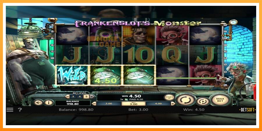 ลองสัมผัสเครื่องดูครับ Frankenslots Monster, รูปภาพ 3: เล่นเพื่อเงิน