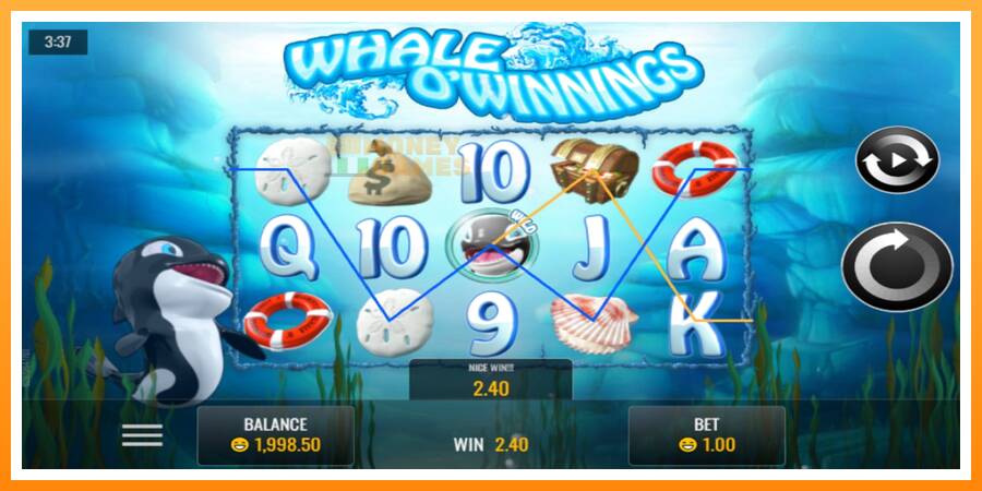 ลองสัมผัสเครื่องดูครับ Whale O’Winnings, รูปภาพ 2: เล่นเพื่อเงิน