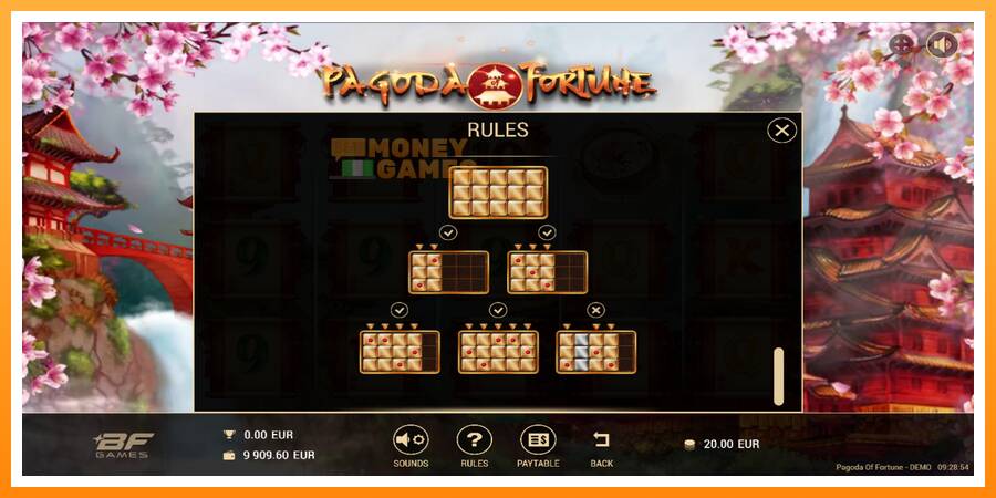 ลองสัมผัสเครื่องดูครับ Pagoda of Fortune, รูปภาพ 7: เล่นเพื่อเงิน