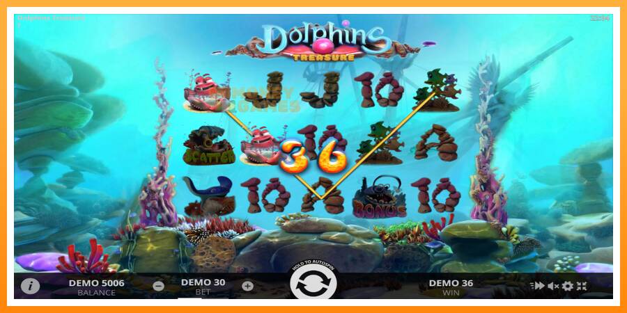 ลองสัมผัสเครื่องดูครับ Dolphins Treasure, รูปภาพ 2: เล่นเพื่อเงิน