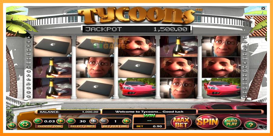 ลองสัมผัสเครื่องดูครับ Tycoons, รูปภาพ 2: เล่นเพื่อเงิน