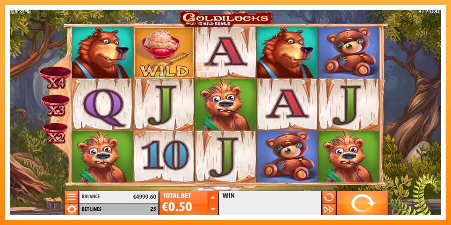 ลองสัมผัสเครื่องดูครับ Goldilocks and the Wild Bears, รูปภาพ 2: เล่นเพื่อเงิน