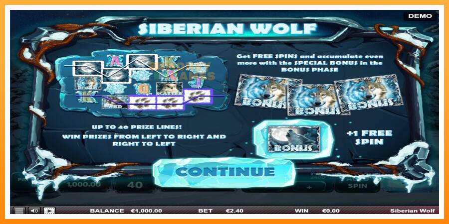 ลองสัมผัสเครื่องดูครับ Siberian Wolf, รูปภาพ 1: เล่นเพื่อเงิน