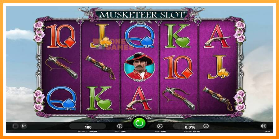 ลองสัมผัสเครื่องดูครับ Musketeer Slot, รูปภาพ 2: เล่นเพื่อเงิน