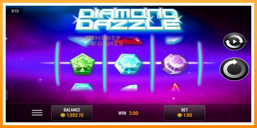 ลองสัมผัสเครื่องดูครับ Diamond Dazzle, รูปภาพ 2: เล่นเพื่อเงิน