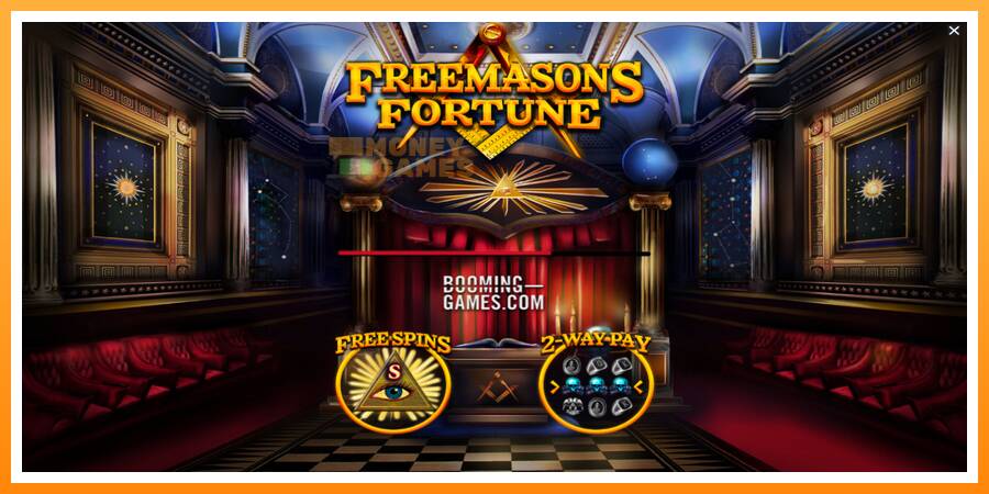 ลองสัมผัสเครื่องดูครับ Freemasons Fortune, รูปภาพ 1: เล่นเพื่อเงิน