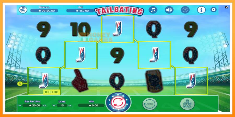 ลองสัมผัสเครื่องดูครับ Tailgating, รูปภาพ 2: เล่นเพื่อเงิน