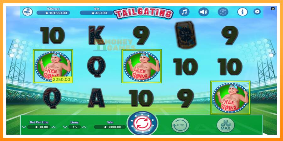 ลองสัมผัสเครื่องดูครับ Tailgating, รูปภาพ 3: เล่นเพื่อเงิน