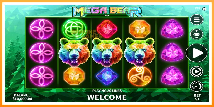 ลองสัมผัสเครื่องดูครับ Mega Bear, รูปภาพ 2: เล่นเพื่อเงิน