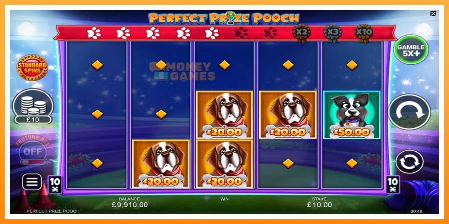 ลองสัมผัสเครื่องดูครับ Perfect Prize Pooch, รูปภาพ 5: เล่นเพื่อเงิน