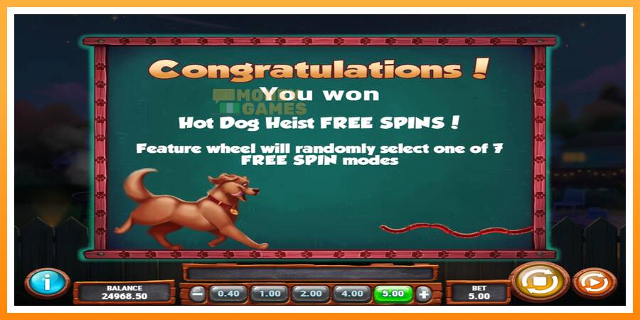 ลองสัมผัสเครื่องดูครับ Hot Dog Heist, รูปภาพ 3: เล่นเพื่อเงิน