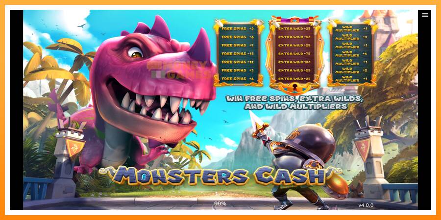 ลองสัมผัสเครื่องดูครับ Monsters Cash, รูปภาพ 1: เล่นเพื่อเงิน