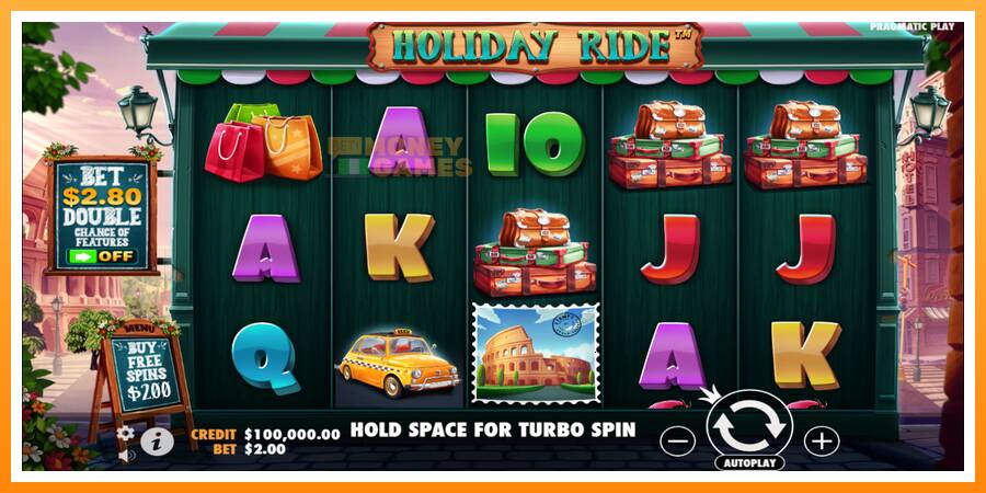 ลองสัมผัสเครื่องดูครับ Holiday Ride, รูปภาพ 2: เล่นเพื่อเงิน