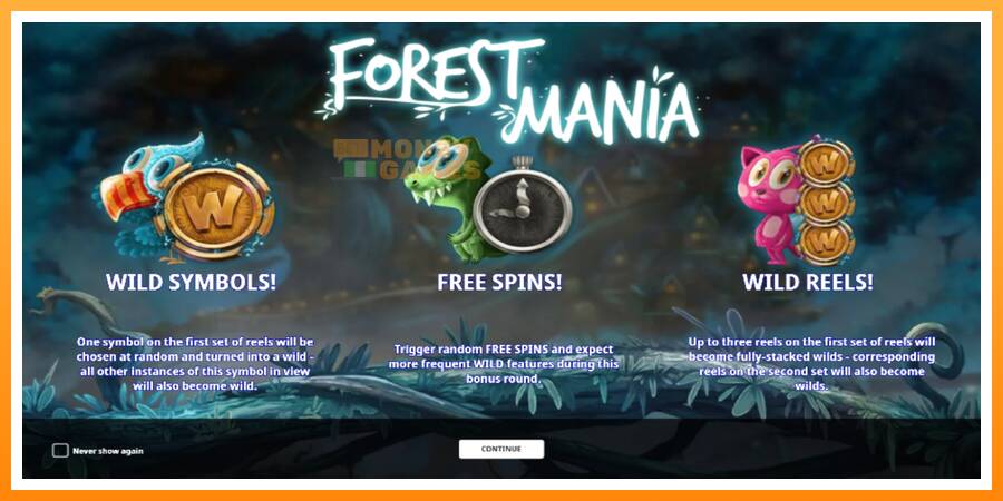 ลองสัมผัสเครื่องดูครับ Forest Mania, รูปภาพ 1: เล่นเพื่อเงิน