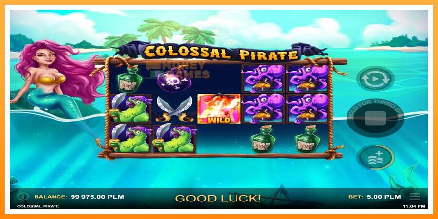 ลองสัมผัสเครื่องดูครับ Colossal Pirate, รูปภาพ 2: เล่นเพื่อเงิน